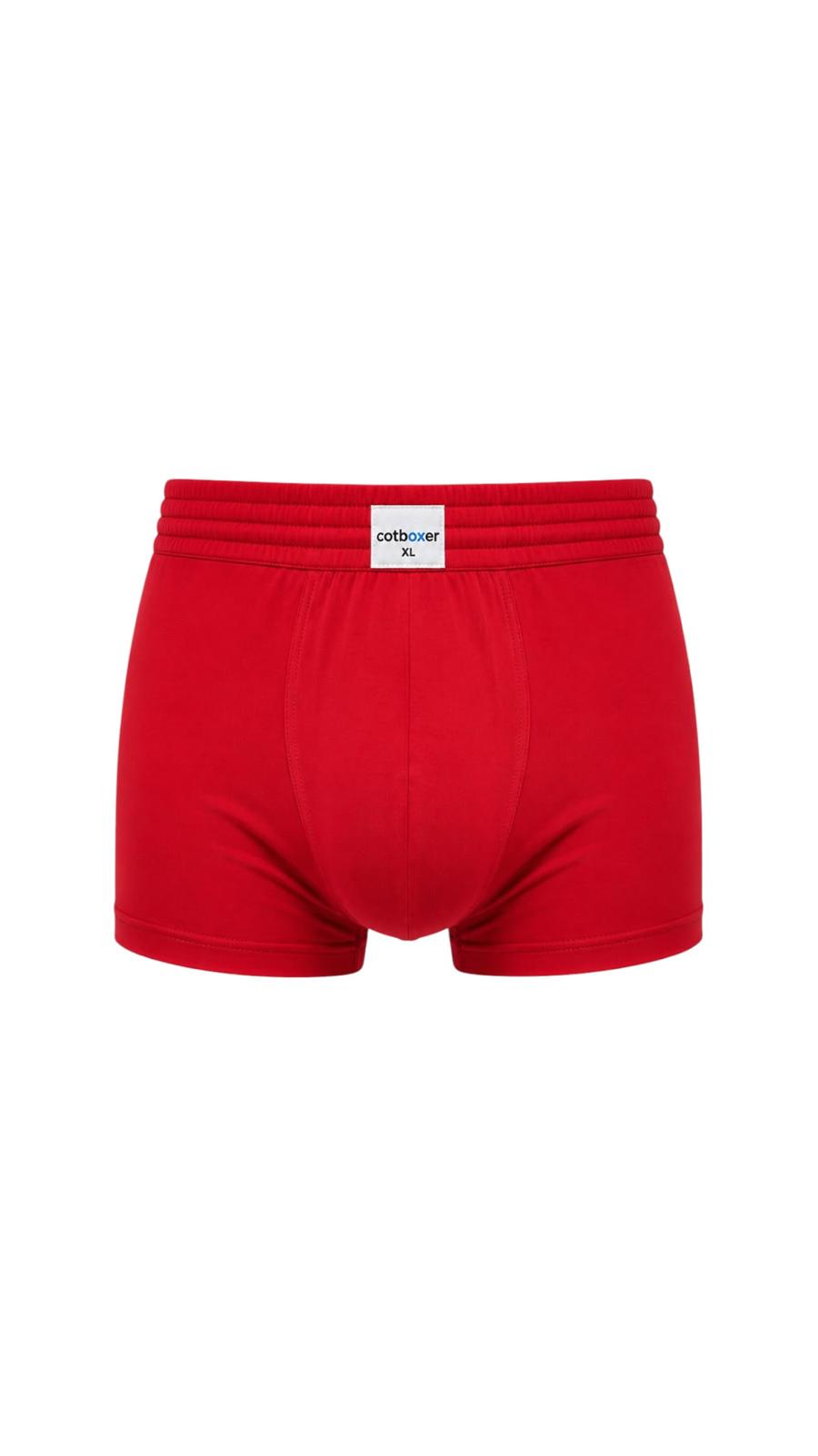 Classic Modal Boxer / Hareketli Lastik / Kırmızı