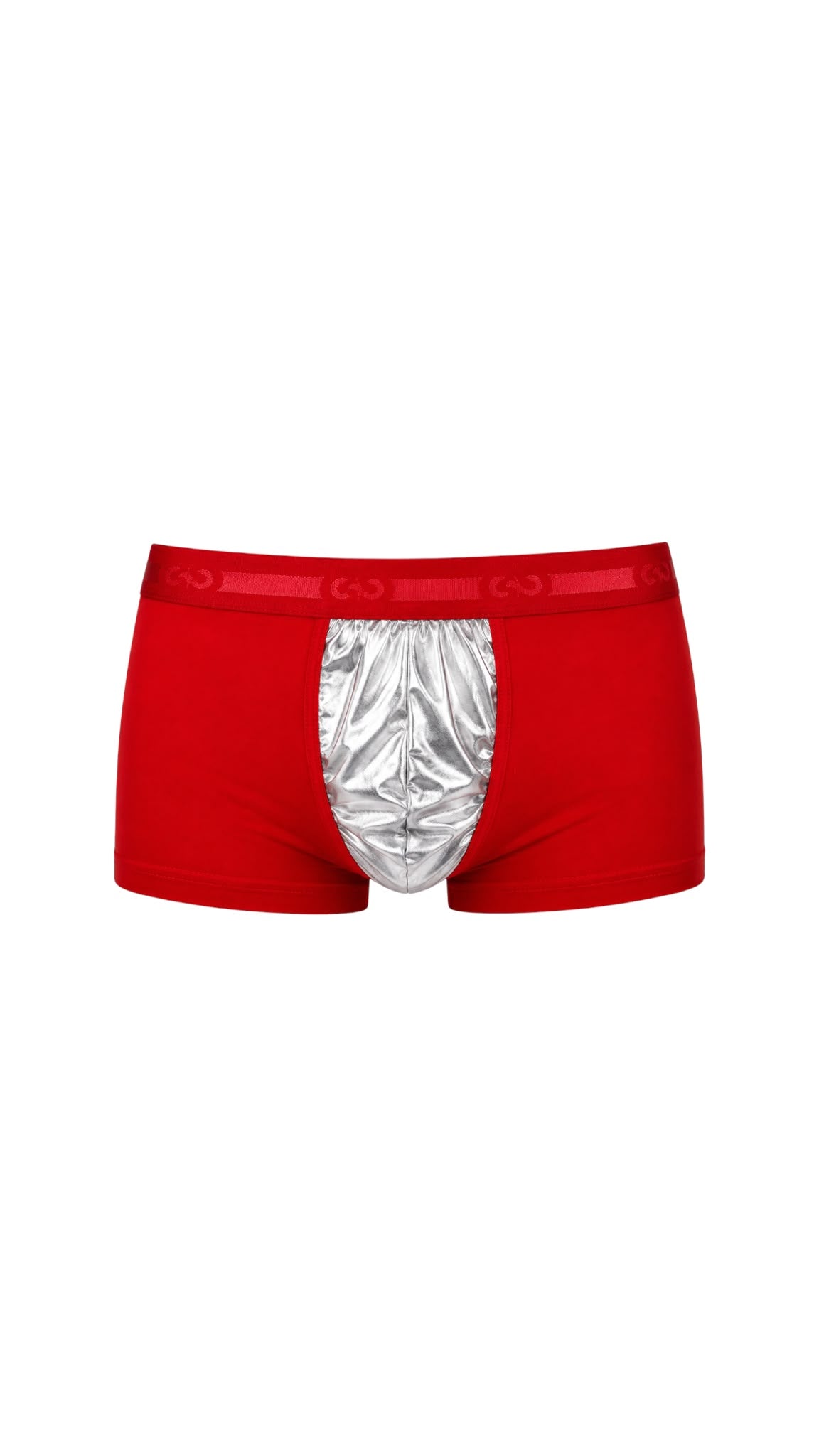 Lamelli Boxer / Kırmızı-Gümüş