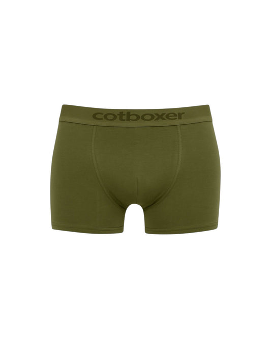 Confort Plus Modal Büyük Beden Erkek Boxer / Haki