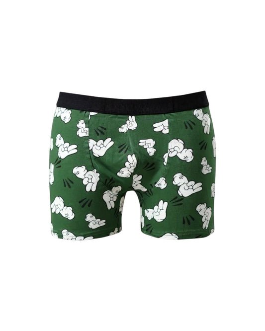 Desenli Pamuk Erkek Boxer (Model 14)