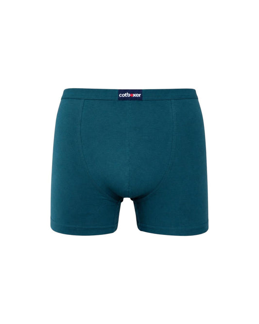 Classic Modal Boxer / Katlanmaz Lastik / Petrol