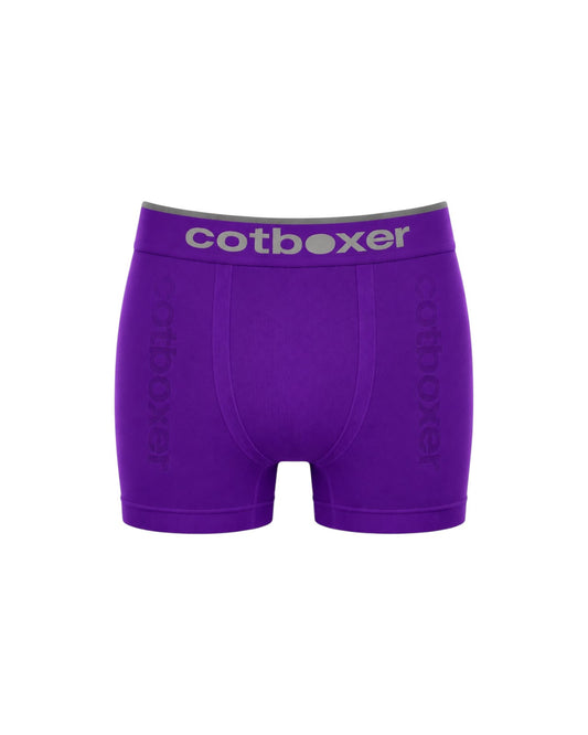 Mikrofiber Sporcu Erkek Boxer / Mor