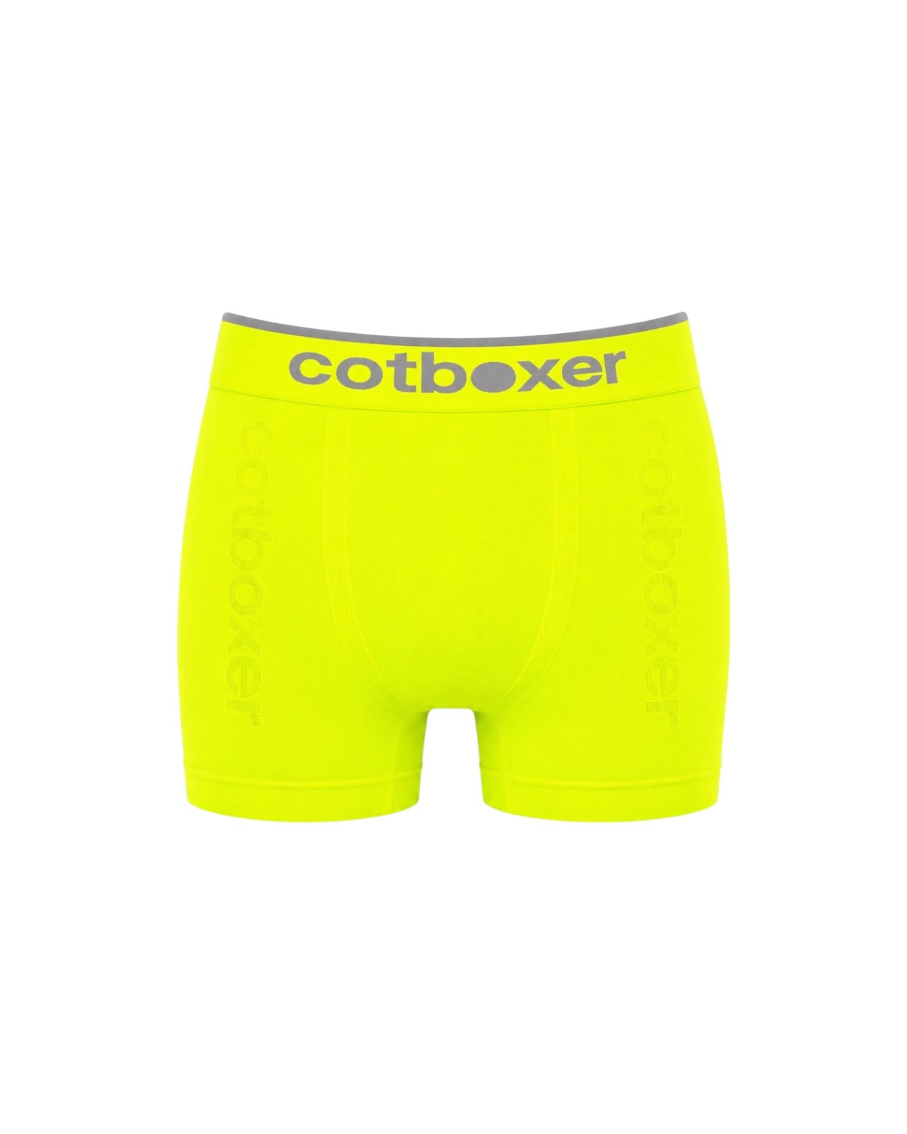 Mikrofiber Sporcu Erkek Bokser / Neon Sarı