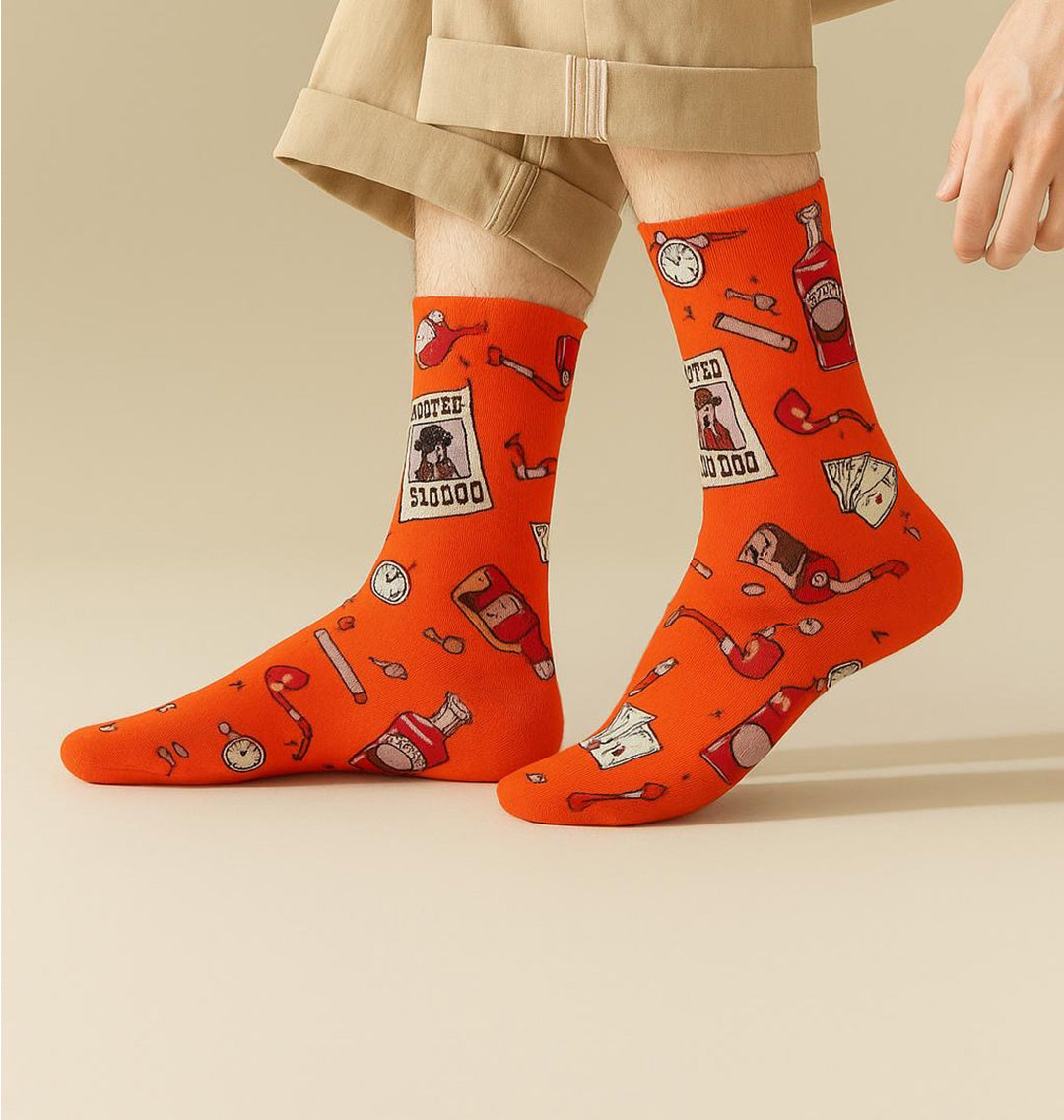 Cotboxer Desenli Çorap (Model 12)