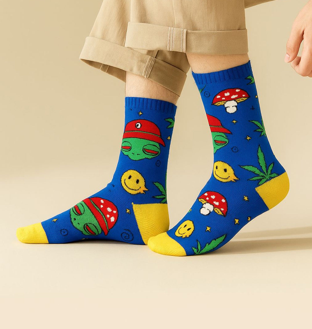 Cotboxer Desenli Çorap (Model 37)