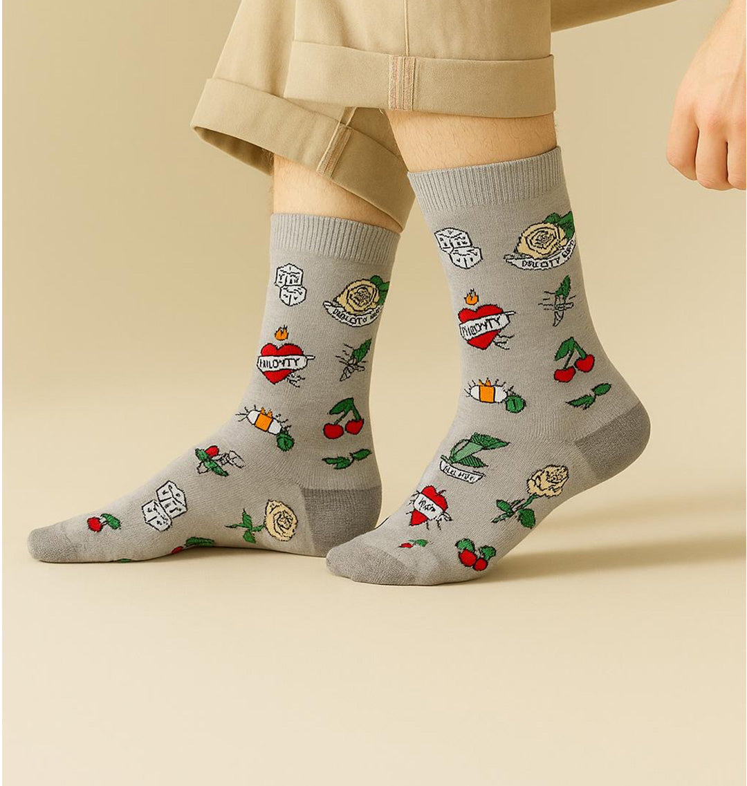 Cotboxer Desenli Çorap (Model 2)