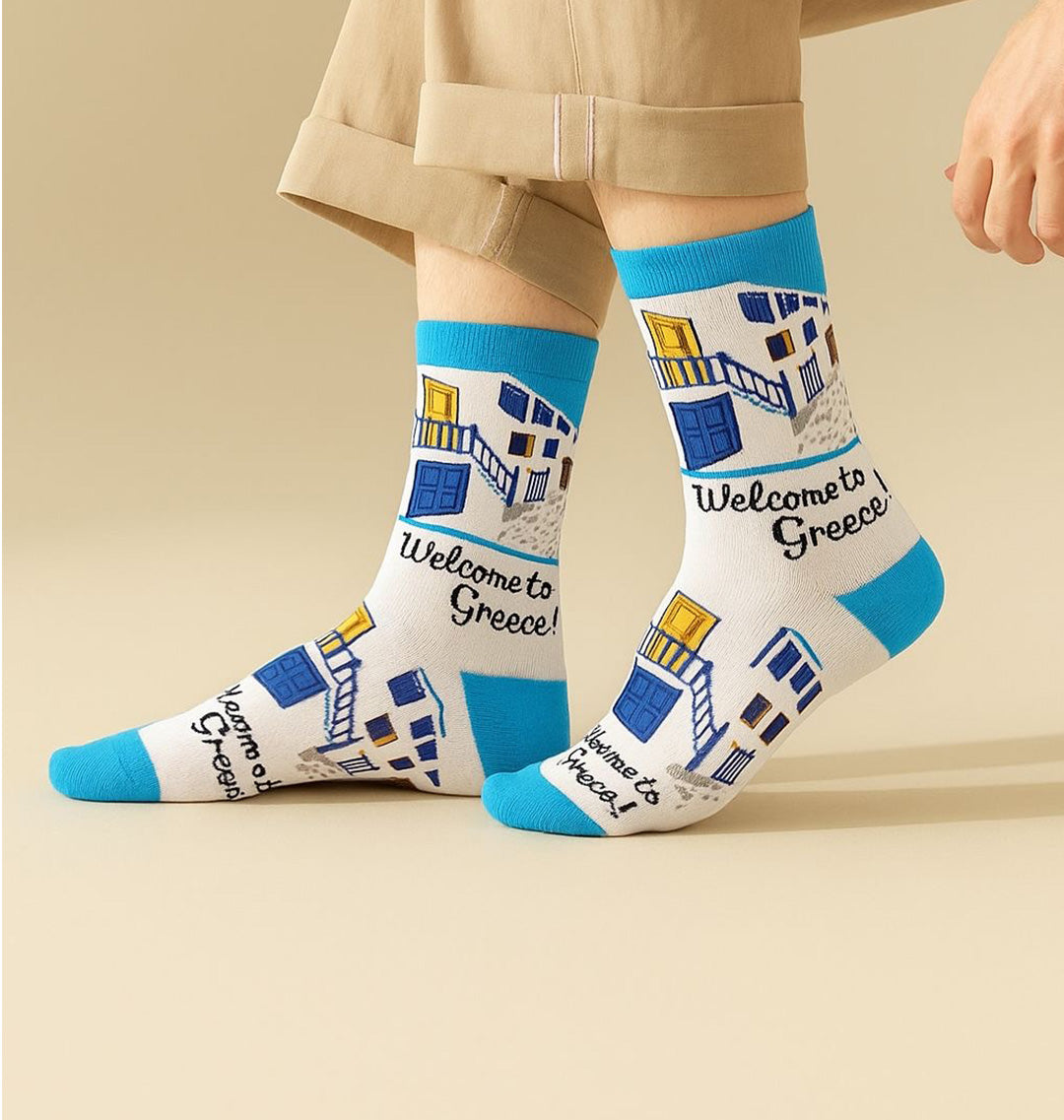 Cotboxer Desenli Çorap (Model 34)