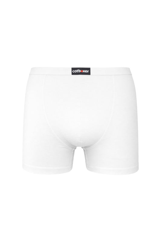Confort Plus İnce Lastik Modal Boxer / Beyaz