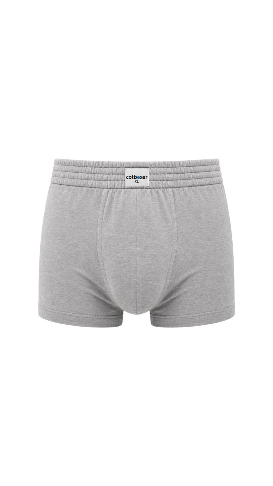 Classic Modal Boxer / Hareketli Lastik / Gri