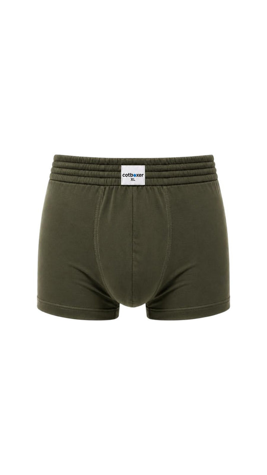 Classic Modal Boxer / Hareketli Lastik / Haki
