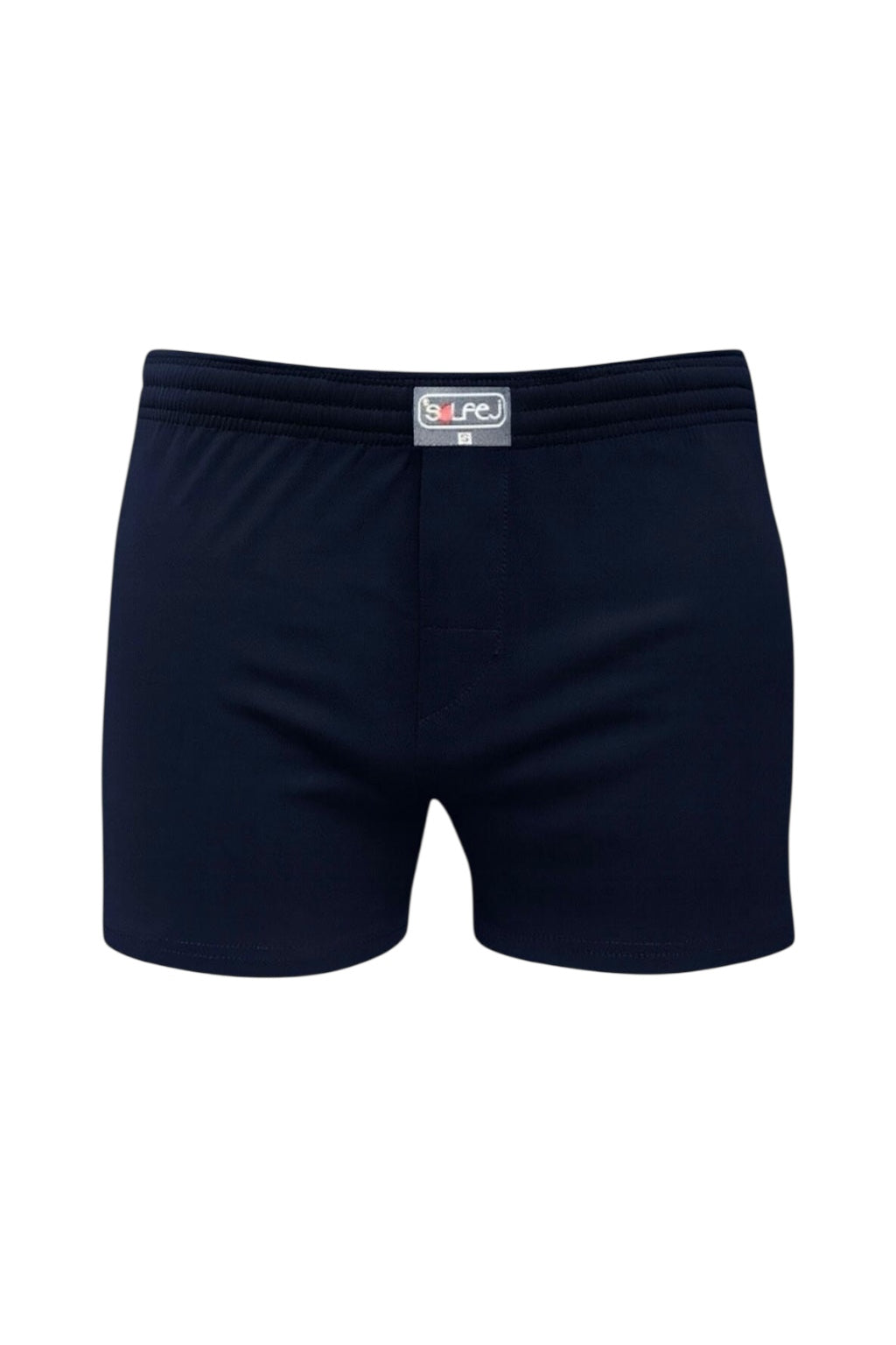 Gizli Lastik Big size Pamuk Boxer - 2'li Pack / Lacivert