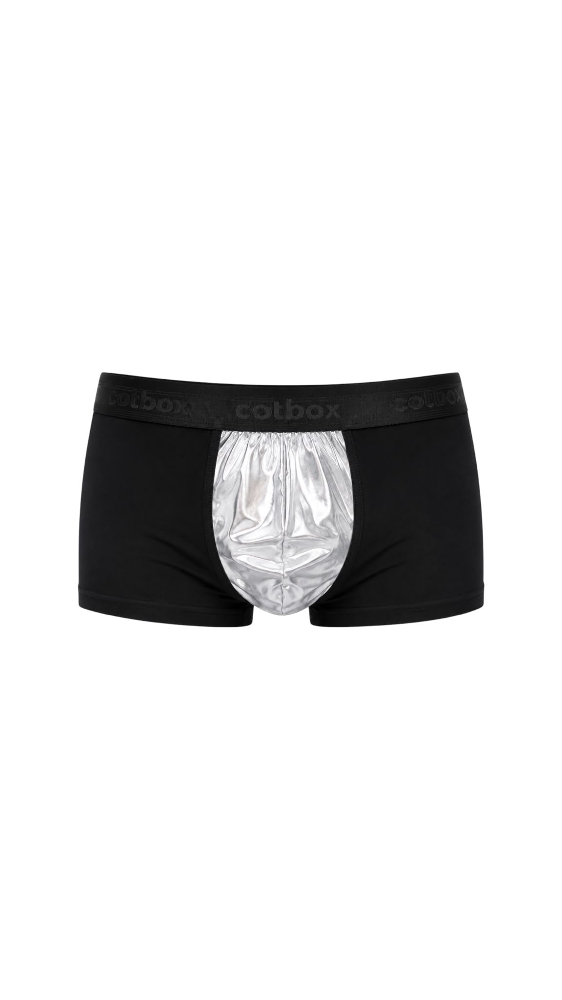 Lamelli Boxer / Siyah-Gümüş