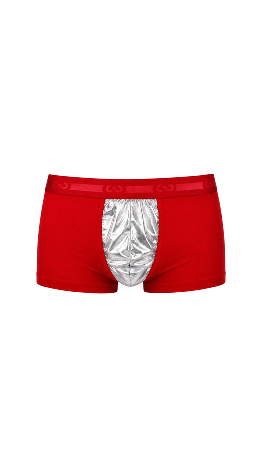 Lamelli Boxer / Kırmızı-Gümüş