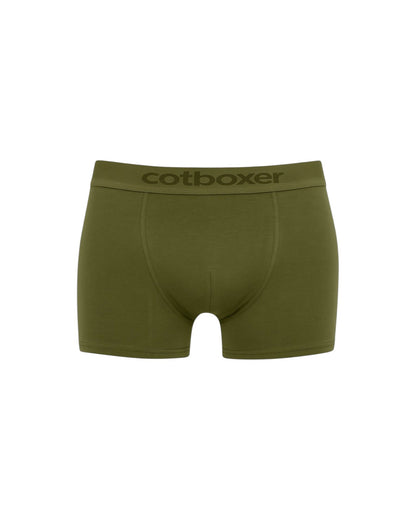 Confort Plus Modal Büyük Beden Erkek Boxer / Haki