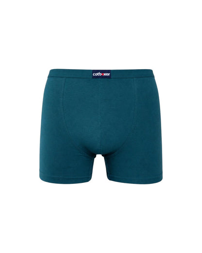 Classic Modal Boxer / Katlanmaz Lastik / Petrol