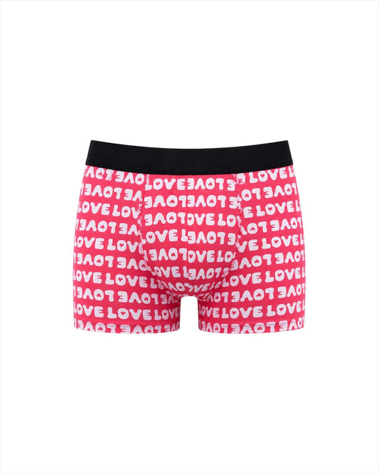 Tasarım Pamuk Boxer / Love
