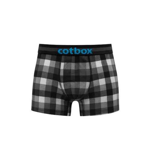 %100 Pamuk Desenli Çocuk Boxer (CB198)