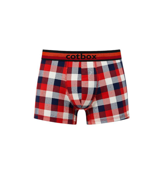 %100 Pamuk Desenli Çocuk Boxer (CB204)