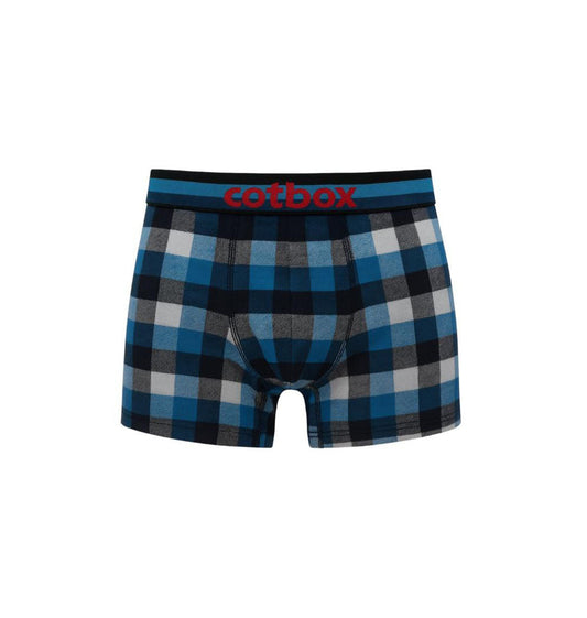 %100 Pamuk Desenli Çocuk Boxer (CB206)