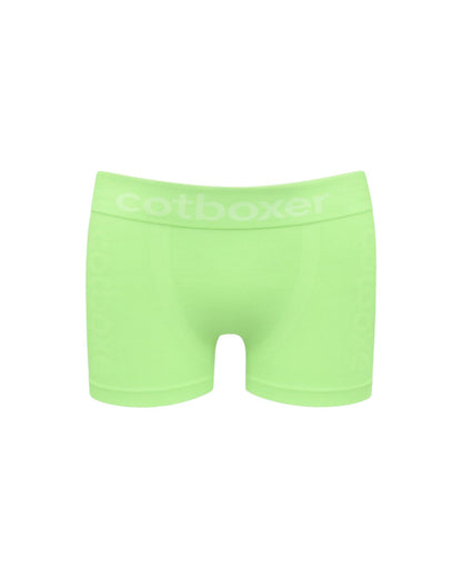 Mikrofiber Sporcu Erkek Bokser / Neon Yeşil