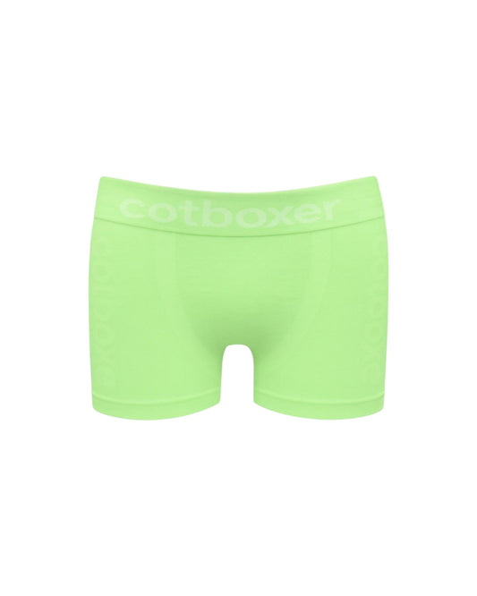Mikrofiber Sporcu Erkek Bokser / Neon Yeşil