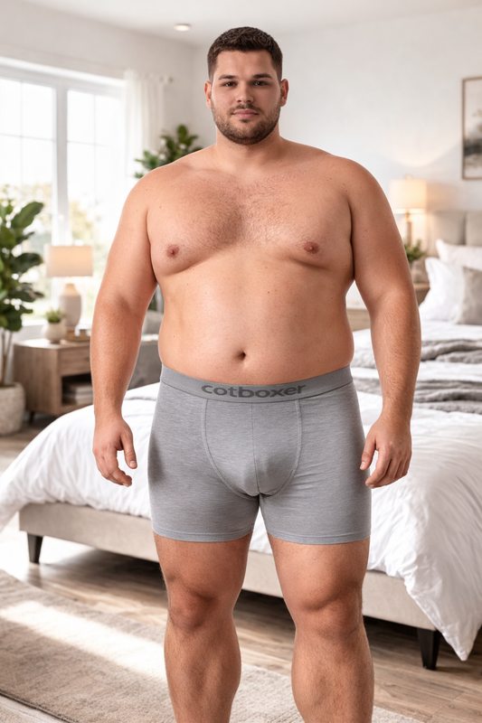 Modal Pamuk Büyük Beden Erkek Boxer  (CB854)