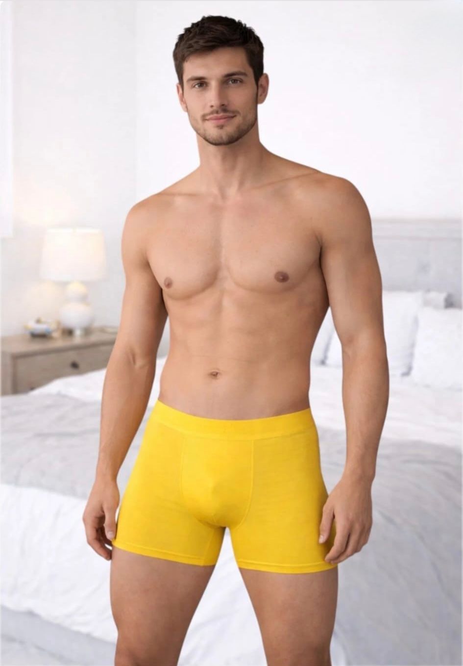 Confort Plus Modal Boxer / Sarı