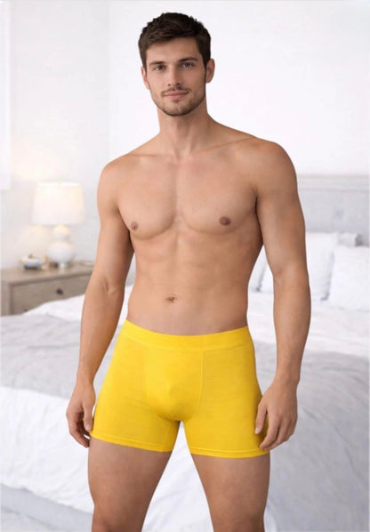Confort Plus Modal Boxer / Sarı