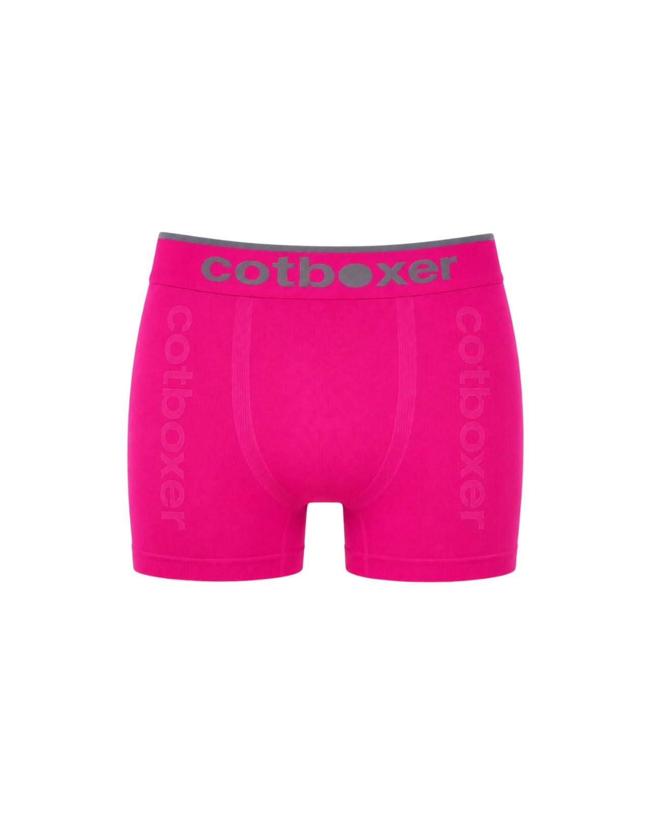 Mikrofiber Sporcu Erkek Boxer / Pembe