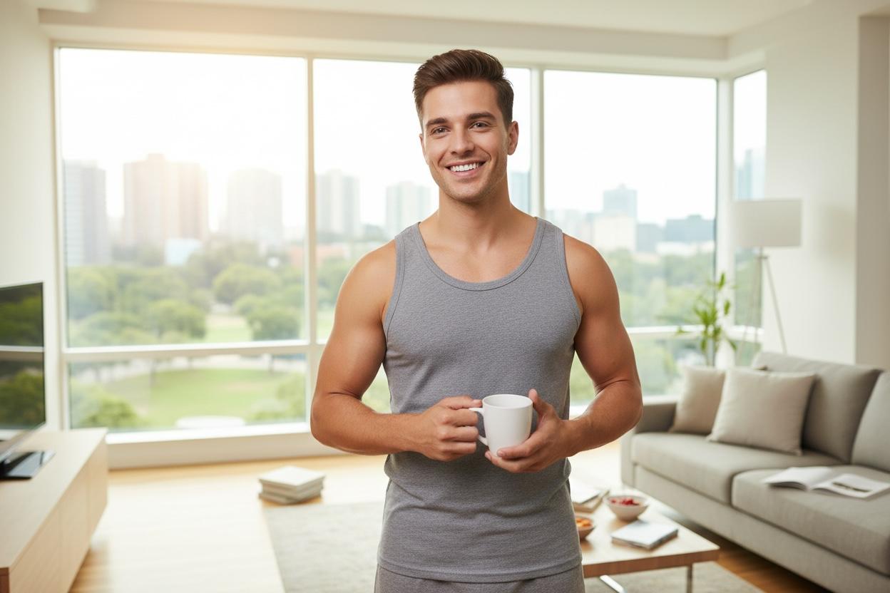 %100 Pamuk Büyük Beden Erkek Atlet (CB88-90)