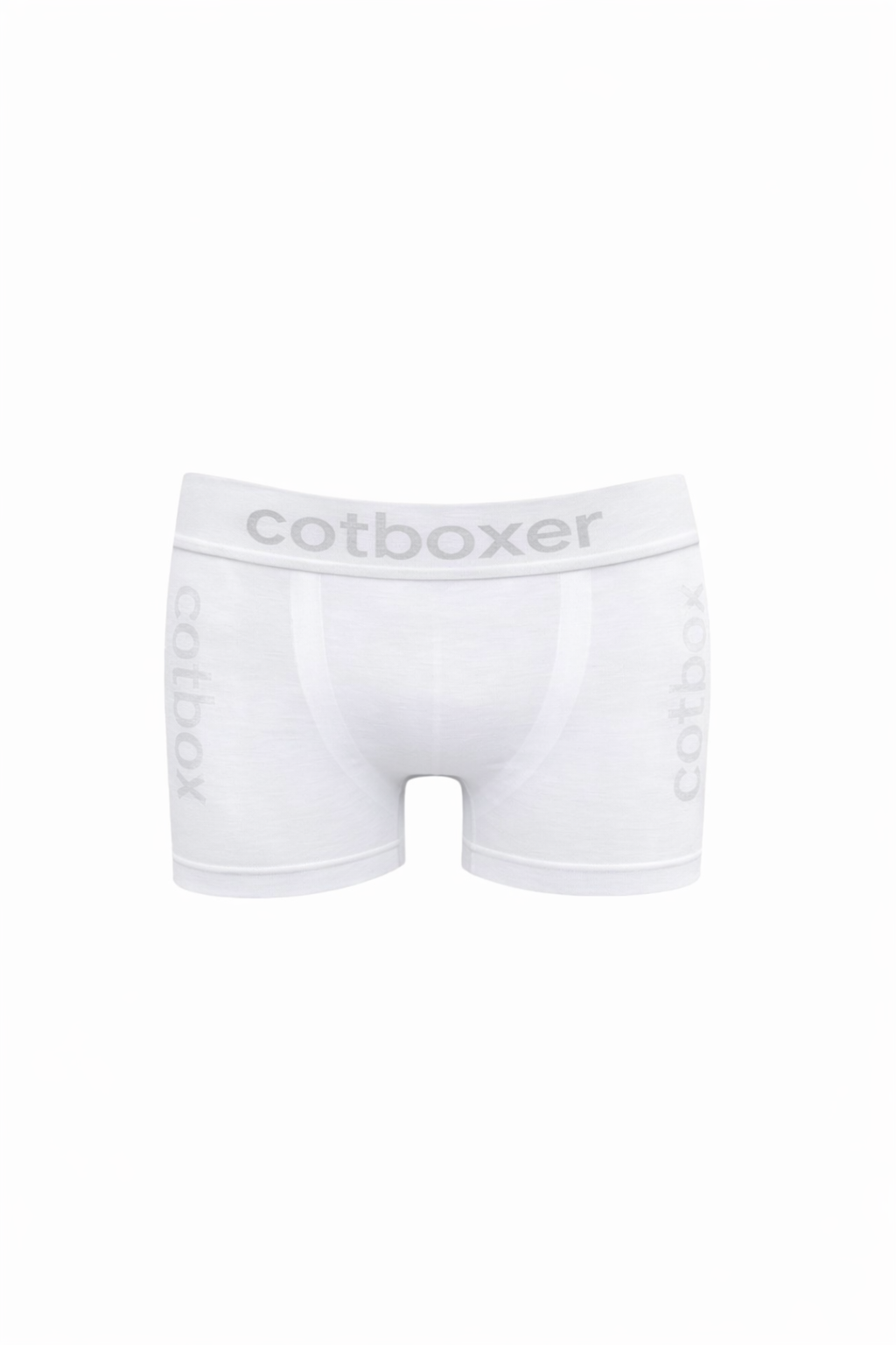 Mikrofiber Sporcu Erkek Boxer / Beyaz