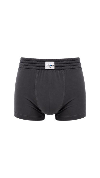 Classic Modal Boxer / Hareketli Lastik / Füme