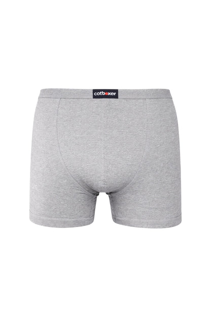Classic Modal Boxer / İnce Lastik / Gri