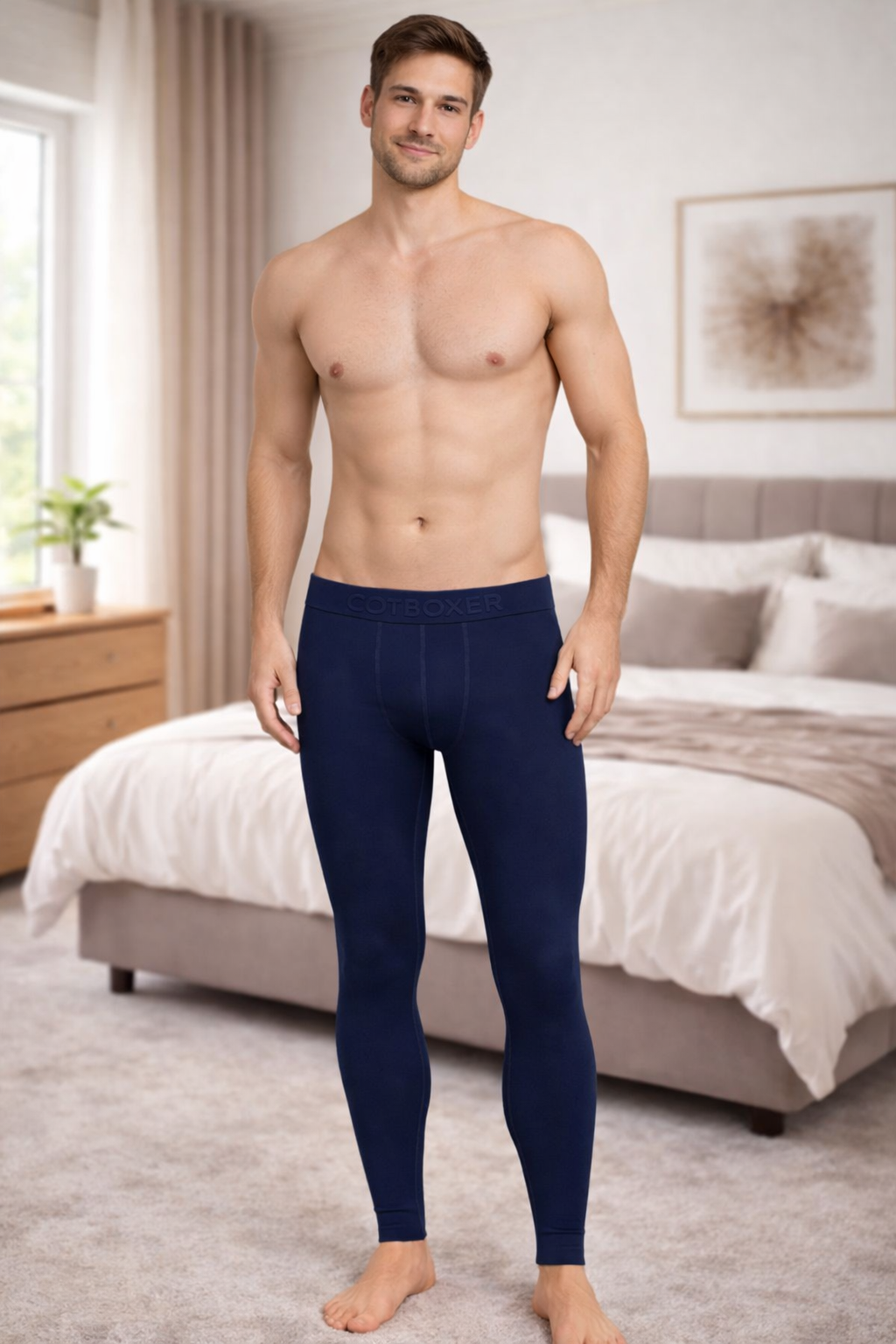 Lacivert Erkek Termal Set 3002