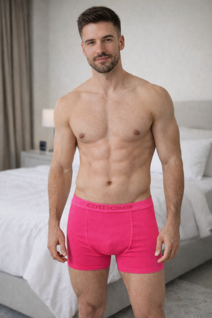 Classic Modal Boxer / Fuşya