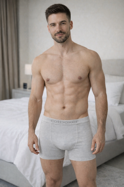 CONFORT PLUS MODAL BOXER / GRİ MELANJ