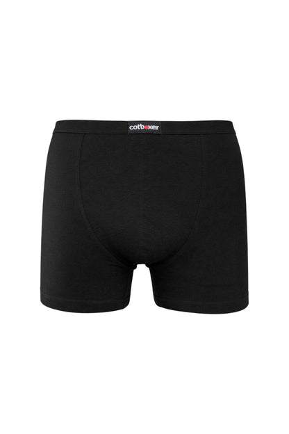 Classic Modal Boxer / İnce Lastik / Siyah