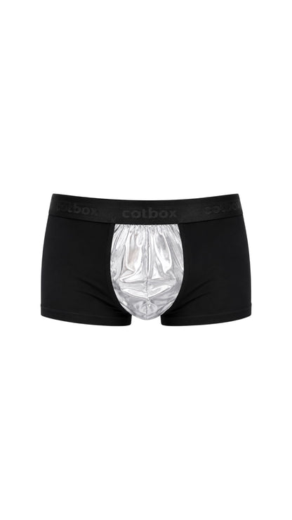 Lamelli Boxer / Siyah-Gümüş