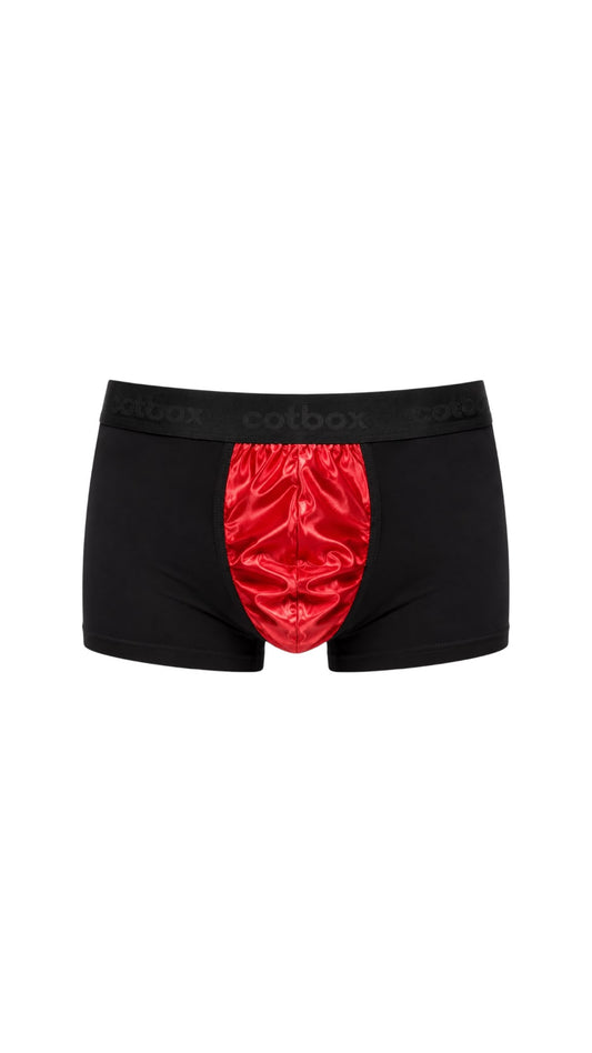 Lamelli Boxer / Siyah-Kırmızı