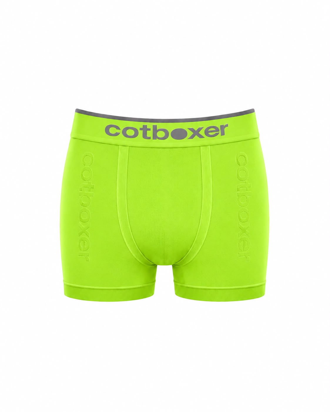 Mikrofiber Sporcu Erkek Boxer / Neon Yeşil